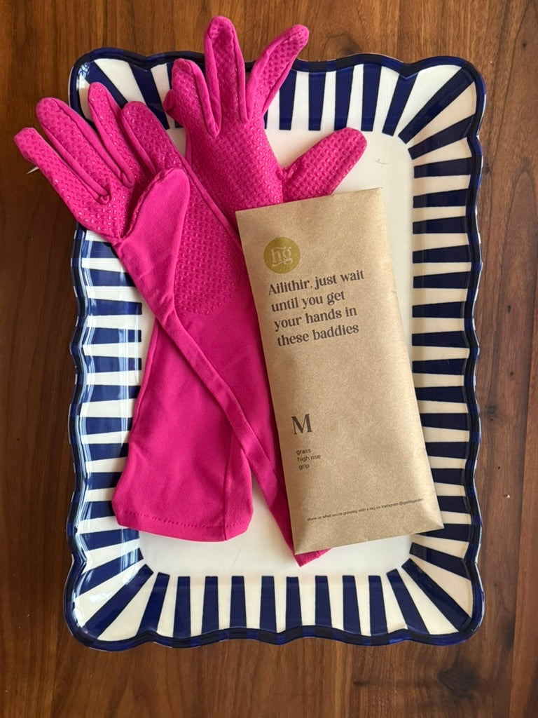 high rise gloves in tickled