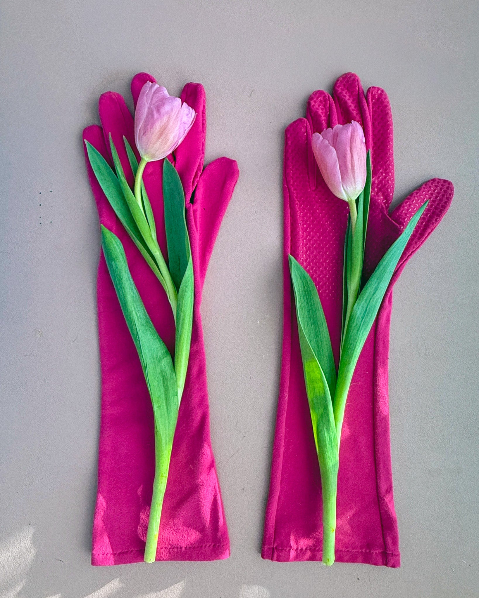 high rise gloves in tickled