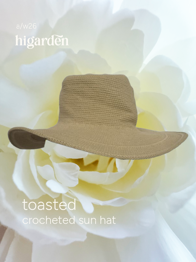 higarden handmade sun hat
