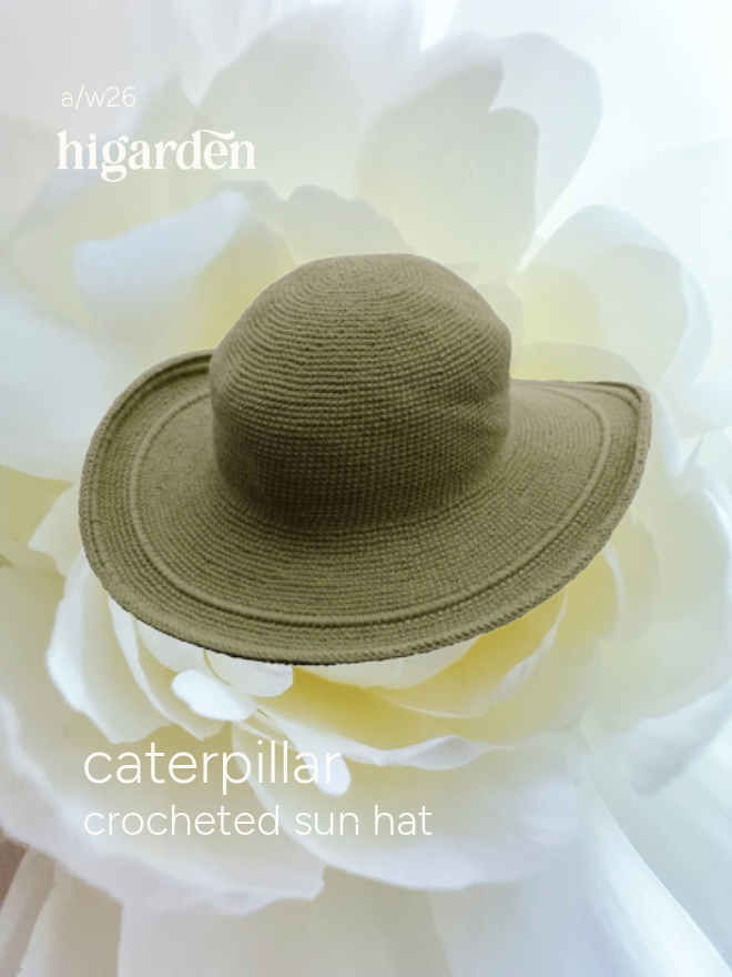 higarden handmade sun hat