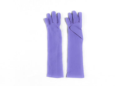 Pair of purple gloves, lavendar lavender purple gardening gloves